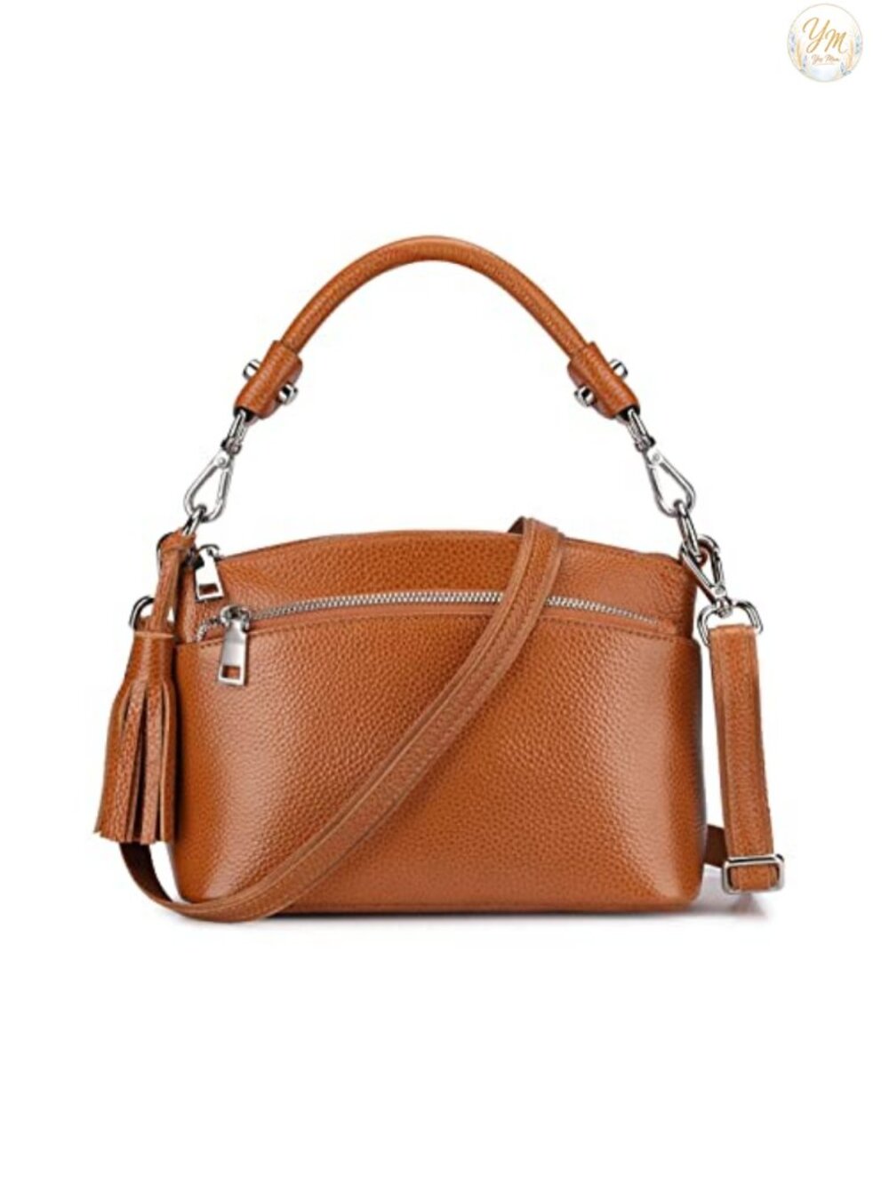 Genuine Leather Crossbody Bag Women Shoulder Purse Satchel Handbag